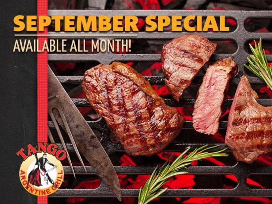 Tango Argentine Grill's September Special: Culinary Elegance at Just 59 Florins!